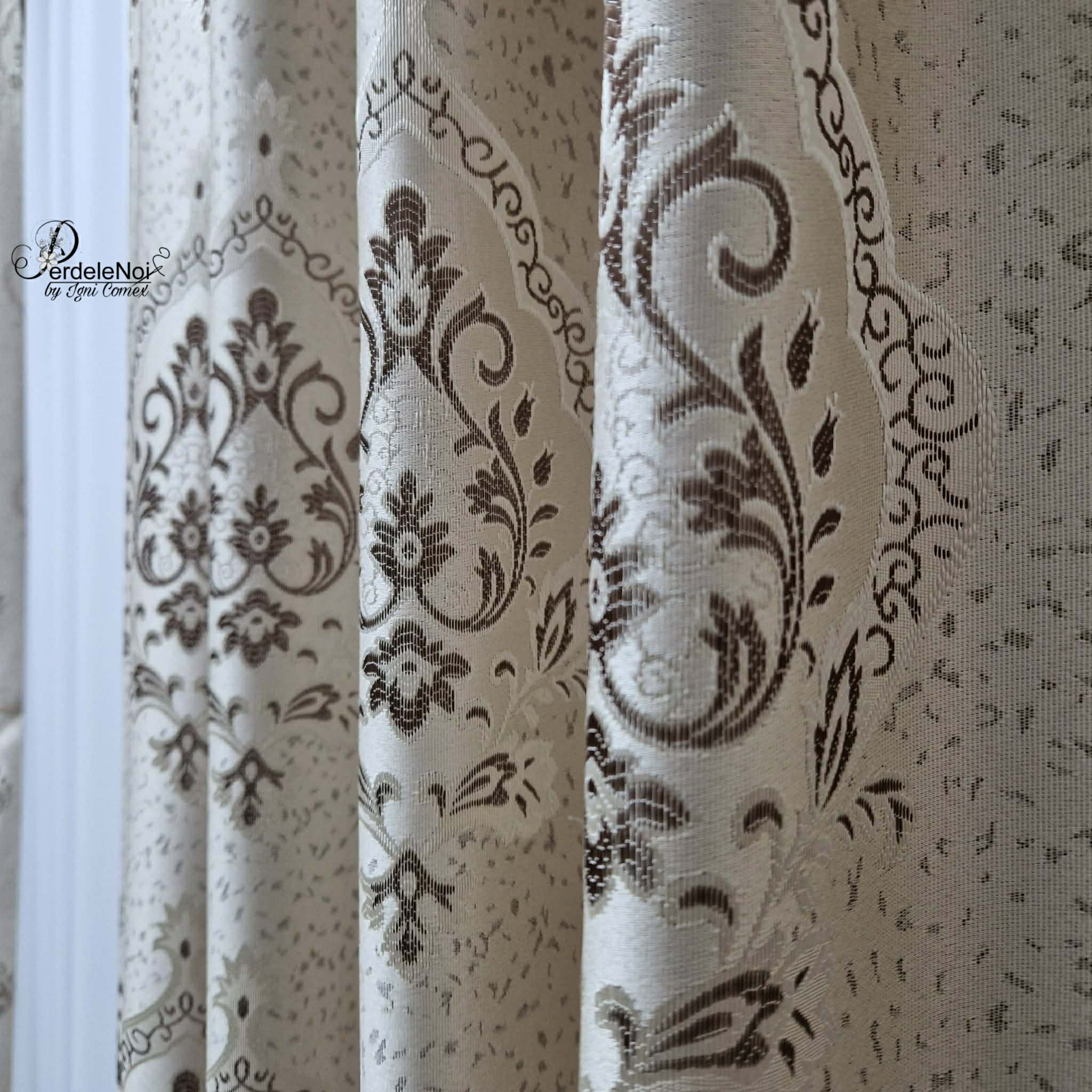 Draperie baroc bej Draperie baroc bej