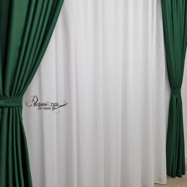 Draperie blackout uni verde