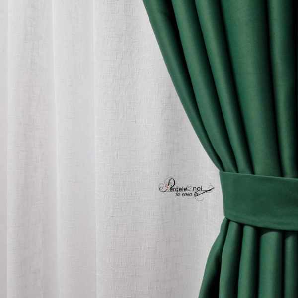 Draperie blackout uni verde