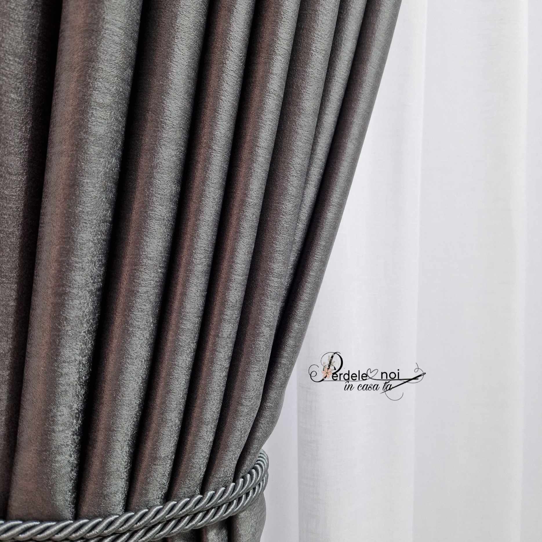 Draperie soft gri Draperie soft gri