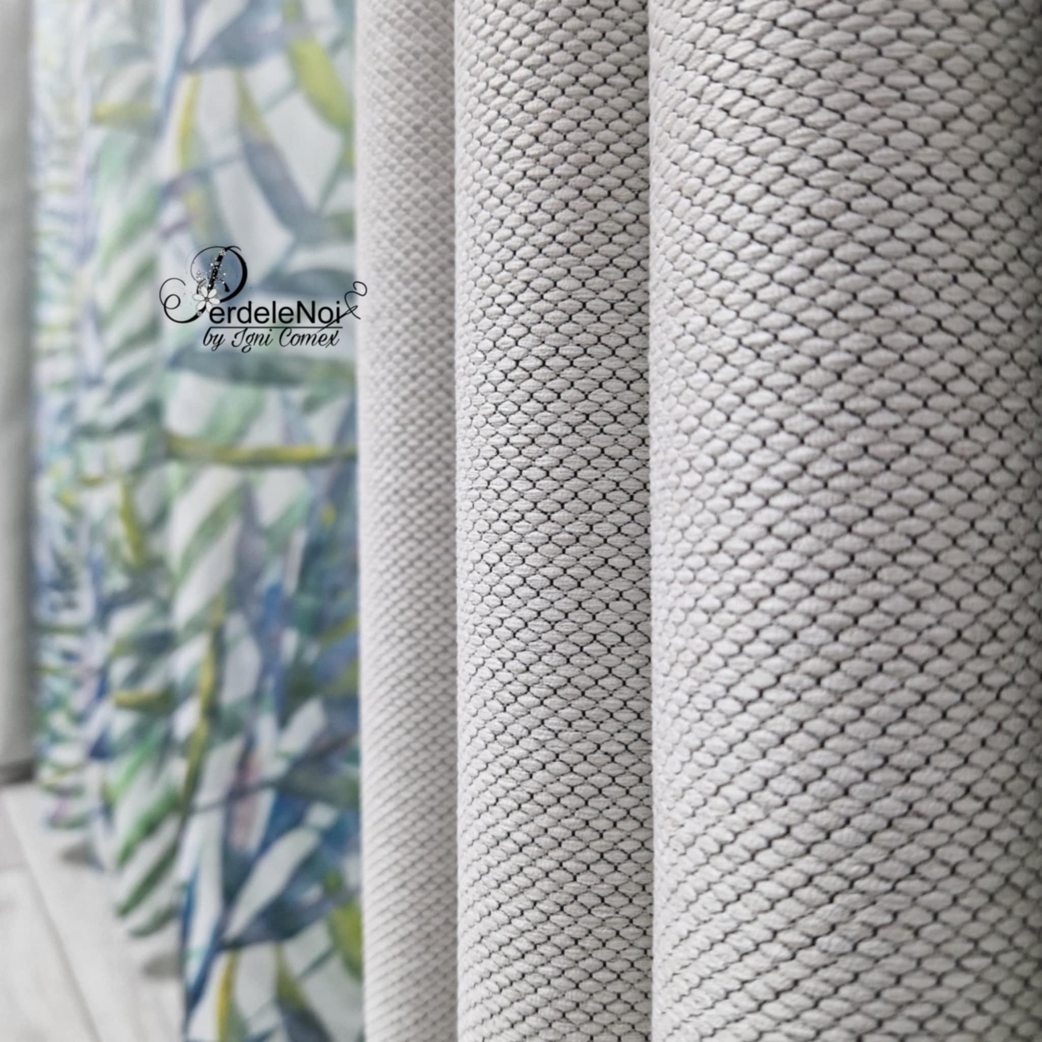 Draperie rustic gri deschis Draperie rustic gri deschis