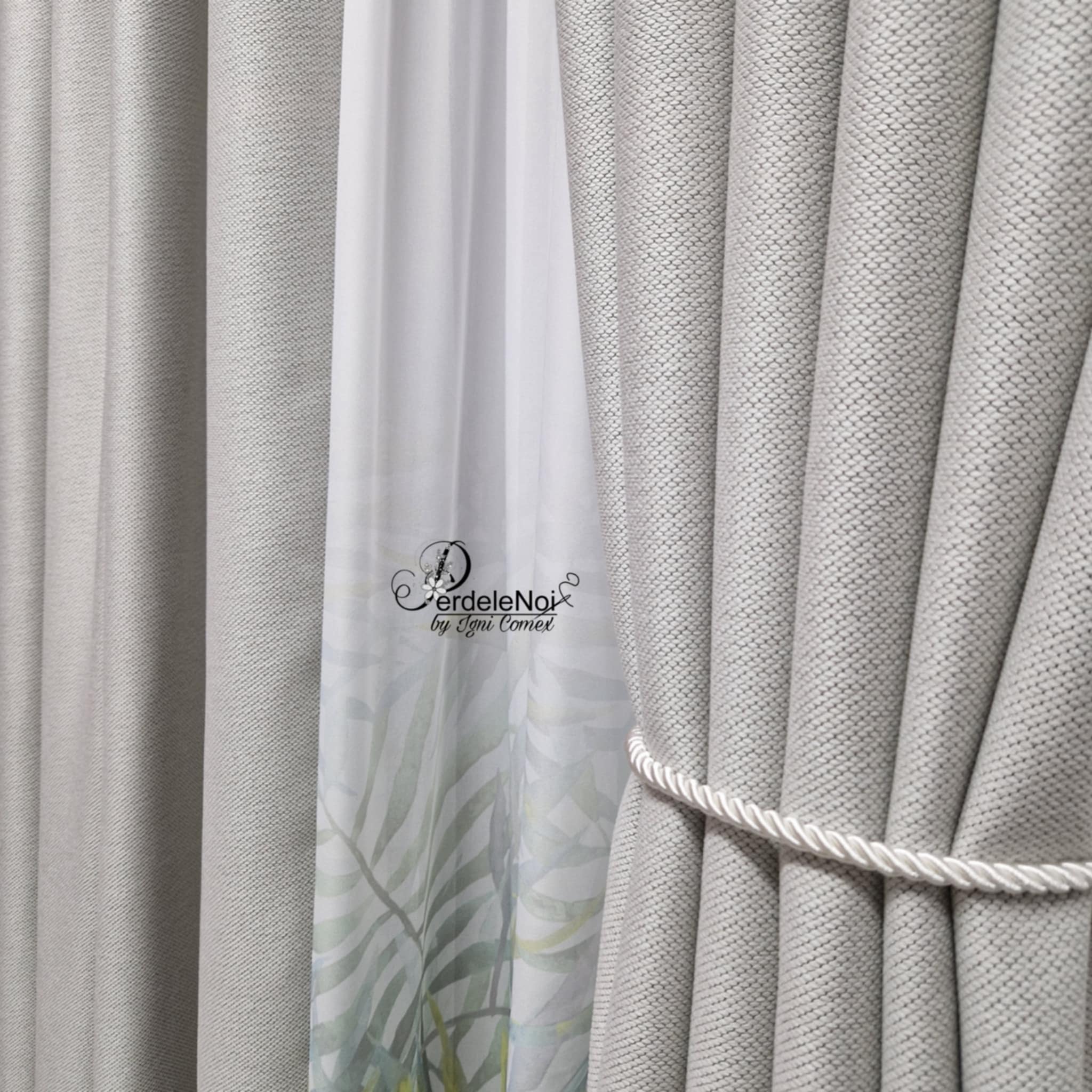 Draperie rustic gri deschis Draperie rustic gri deschis