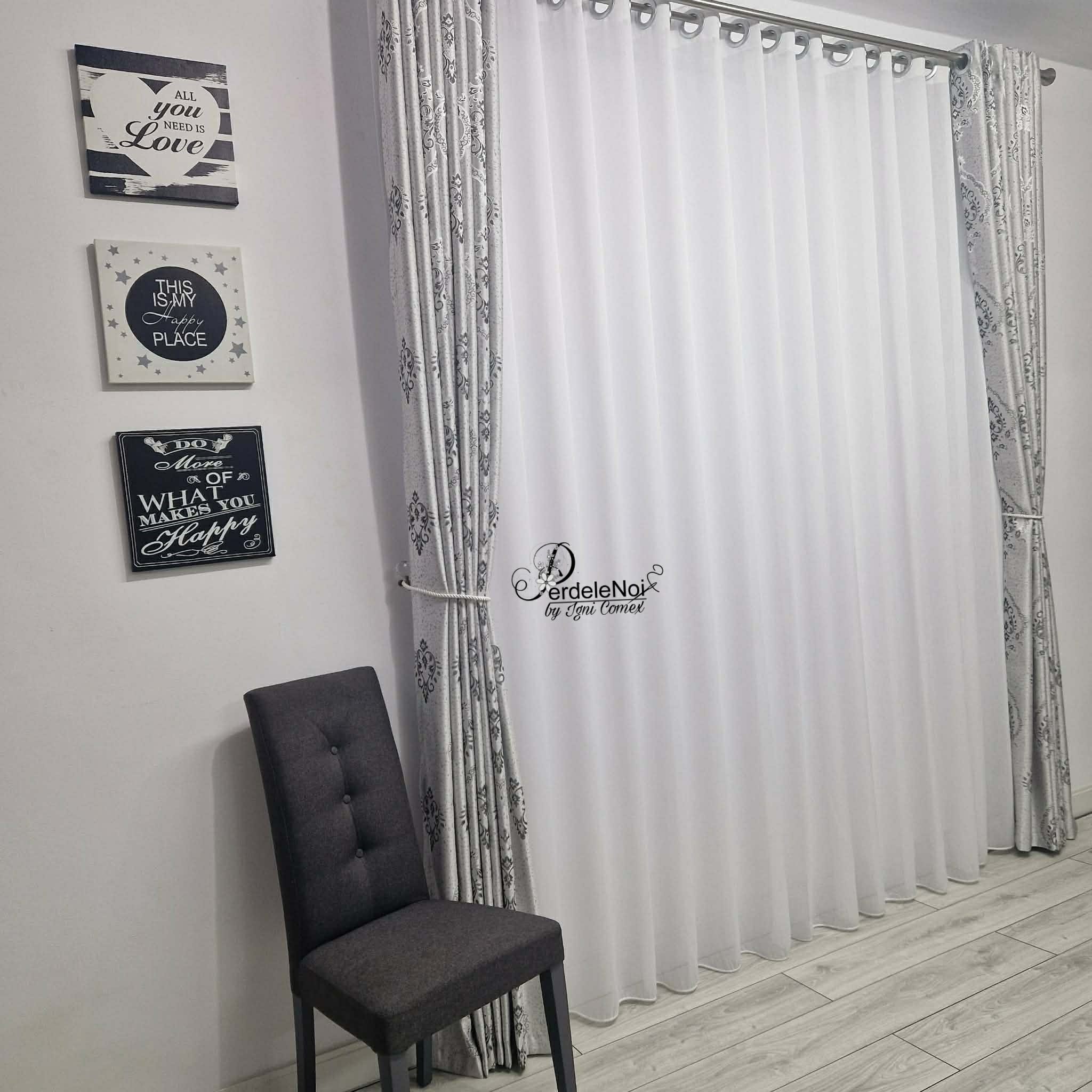 Draperie Baroc Gri Draperie Baroc Gri