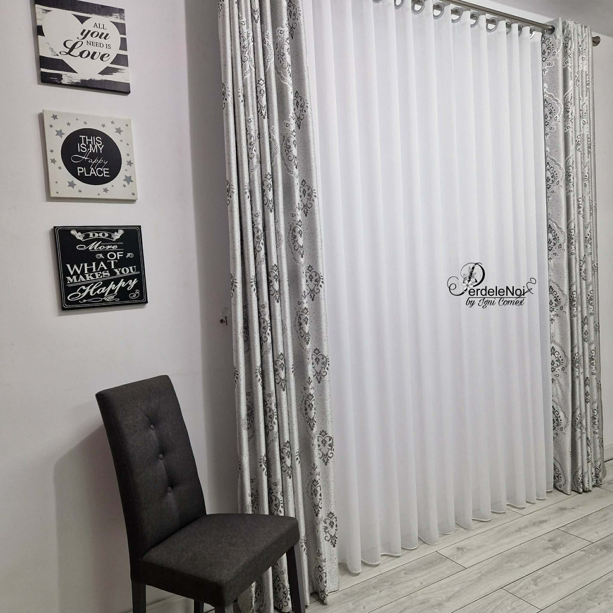 Draperie Baroc Gri Draperie Baroc Gri