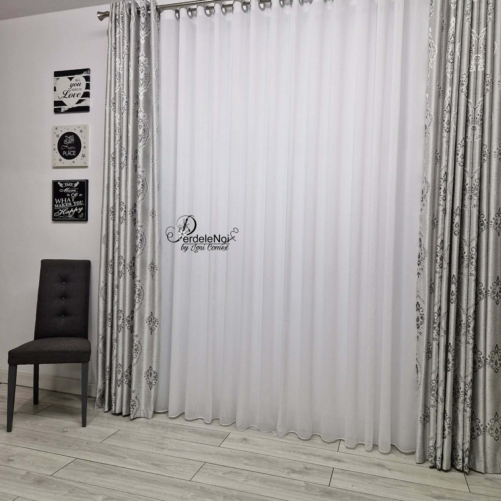Draperie Baroc Gri Draperie Baroc Gri