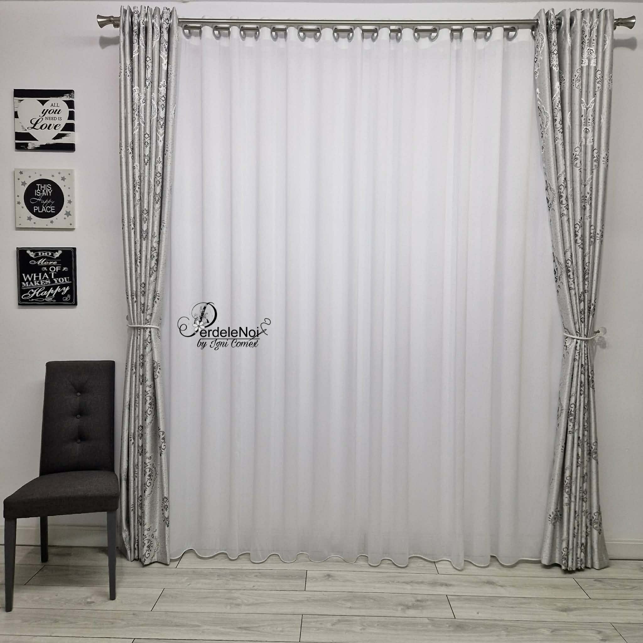 Draperie Baroc Gri Draperie Baroc Gri