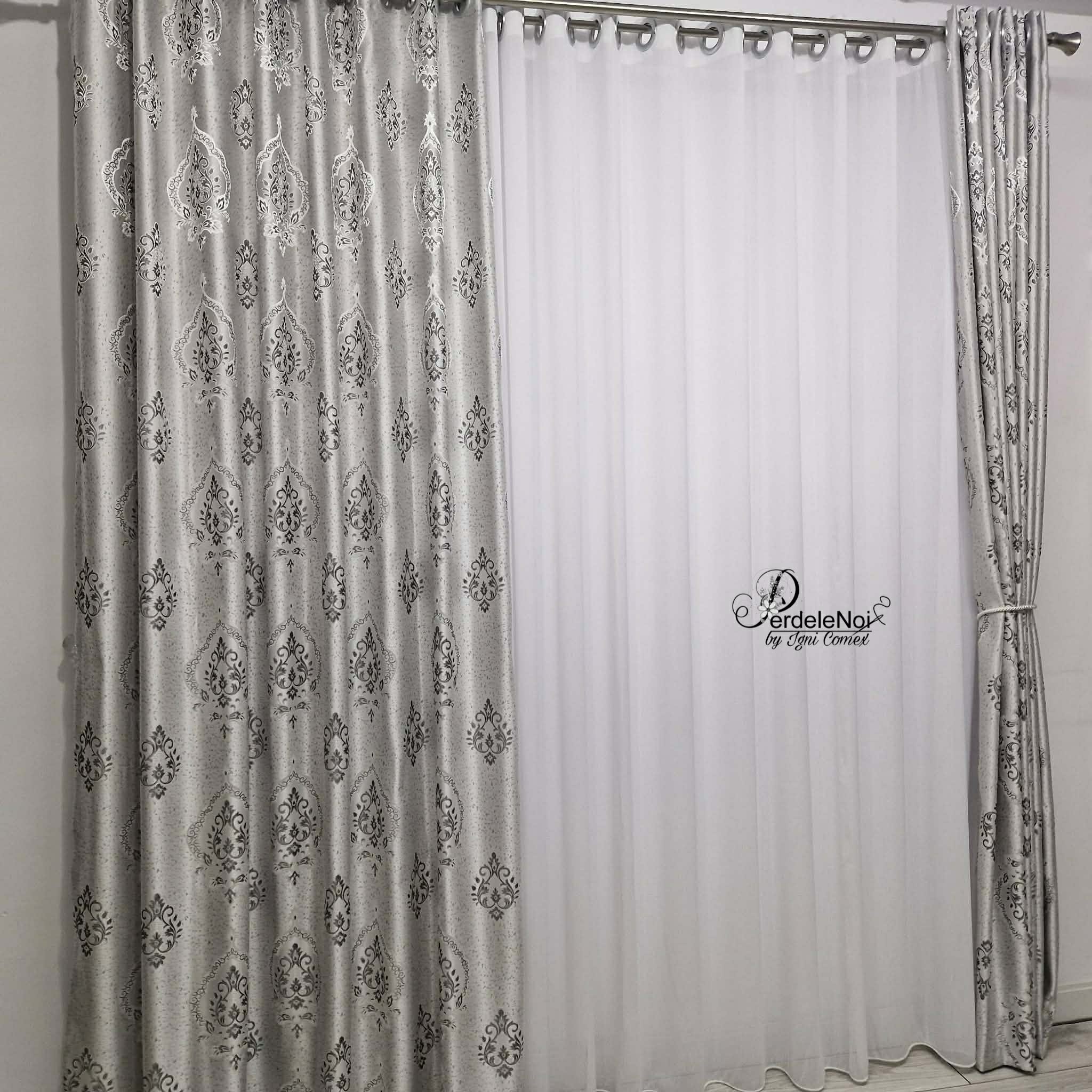 Draperie Baroc Gri Draperie Baroc Gri